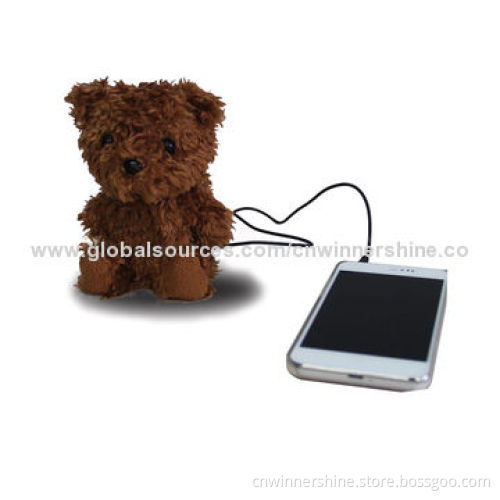 Cute Cartoon Design Novelty Mini Speaker with 3.7V/500mAh, 3.5mm Jack, OEM/ODM Orders Welcomed